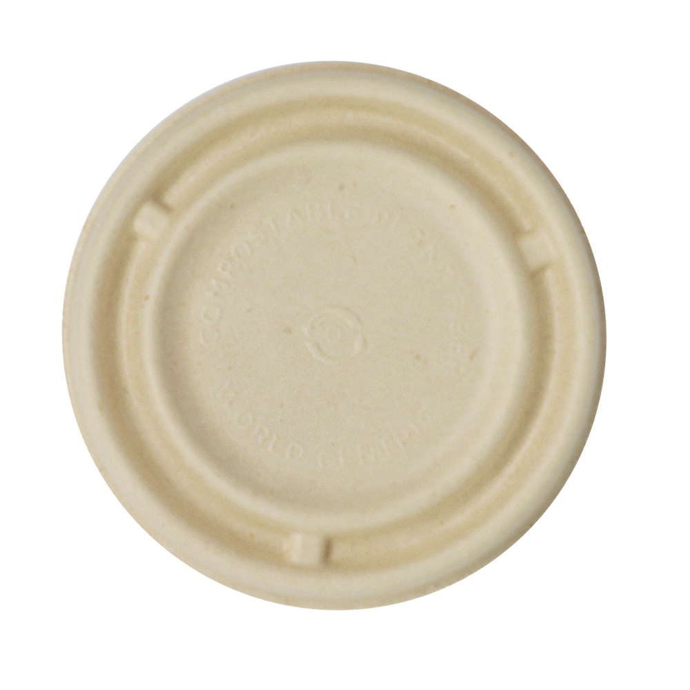 Fiber Lid - 4 oz Fiber Soufflé Cups