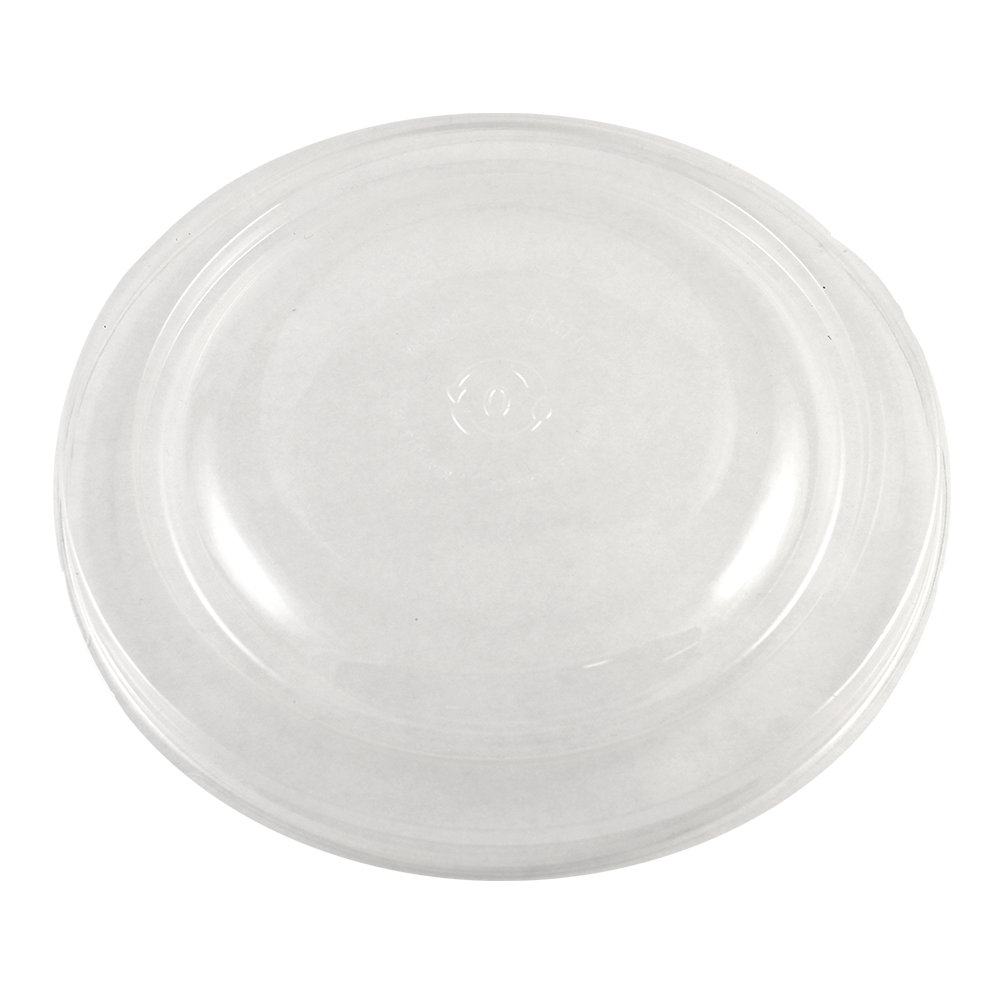 Lid - 16-32 oz Fiber Bowls and 42 oz Paper Bowl, Clear PLA