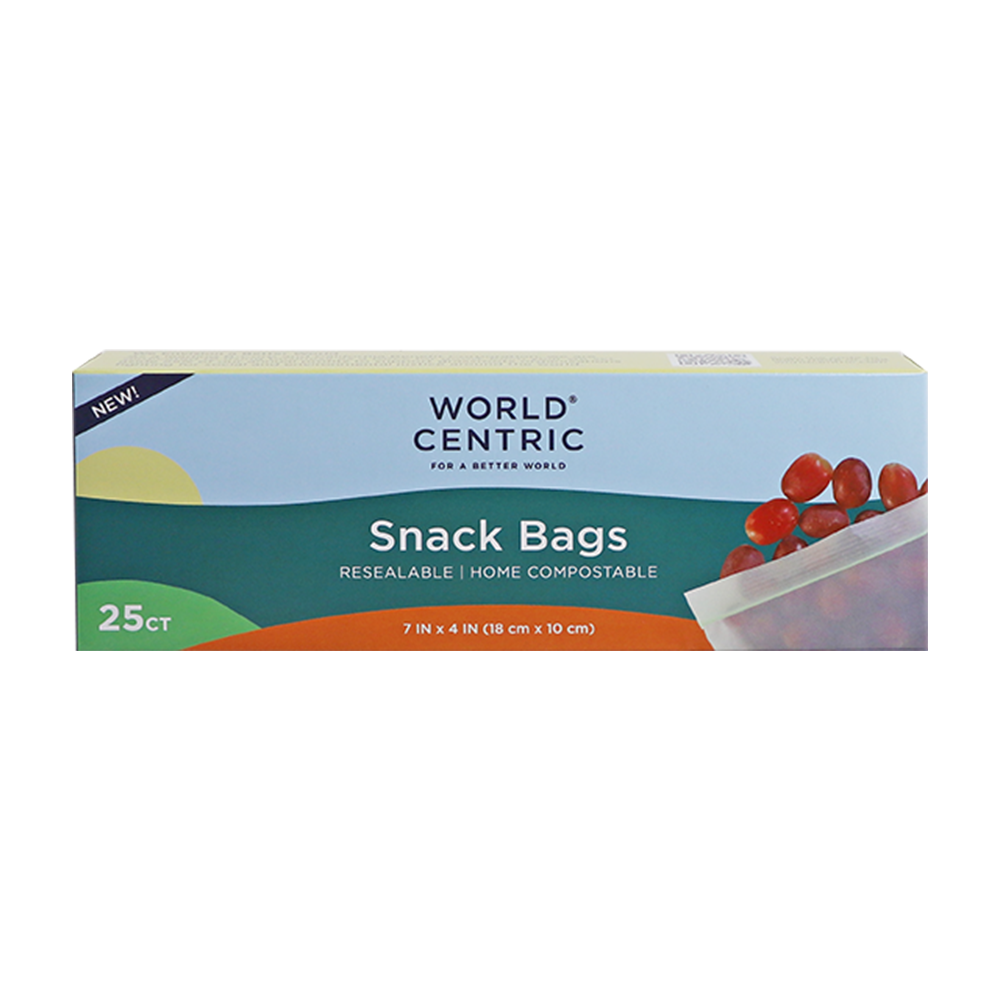 7x4" Resealable Snack Bag