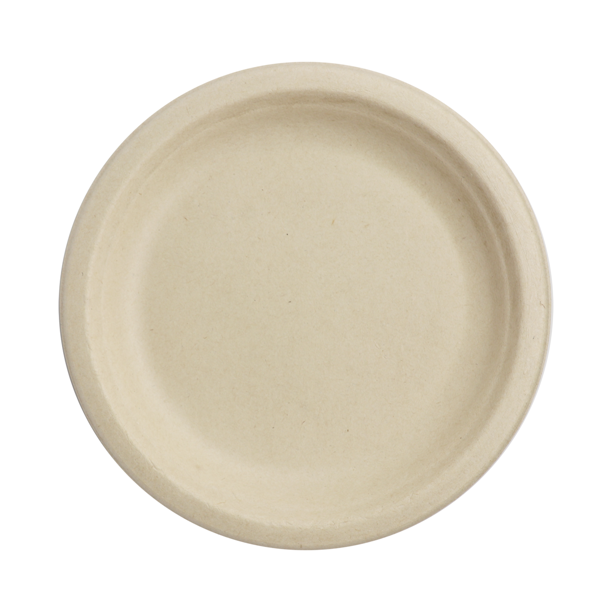 7" Fiber Round Plate