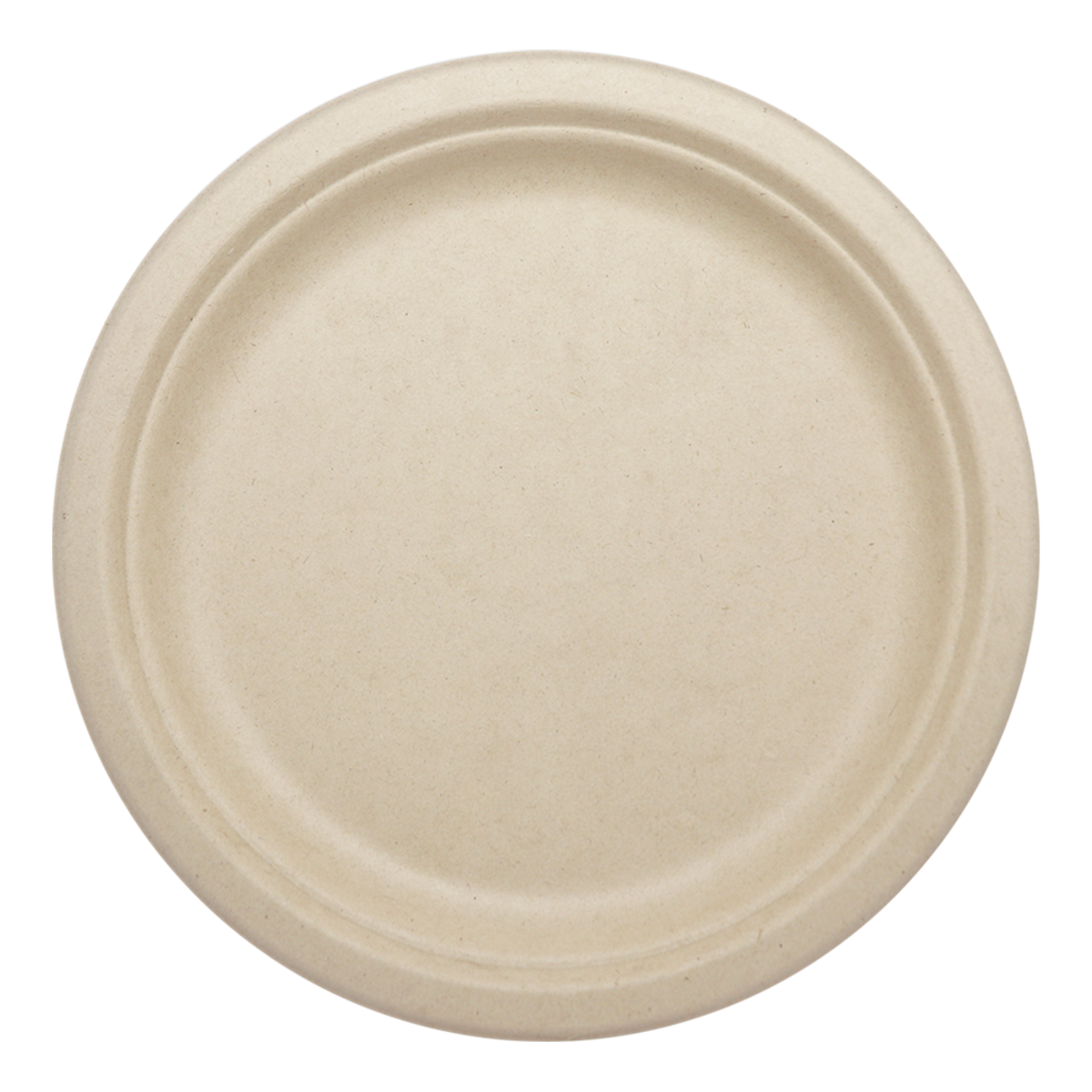 9" Fiber Round Plate