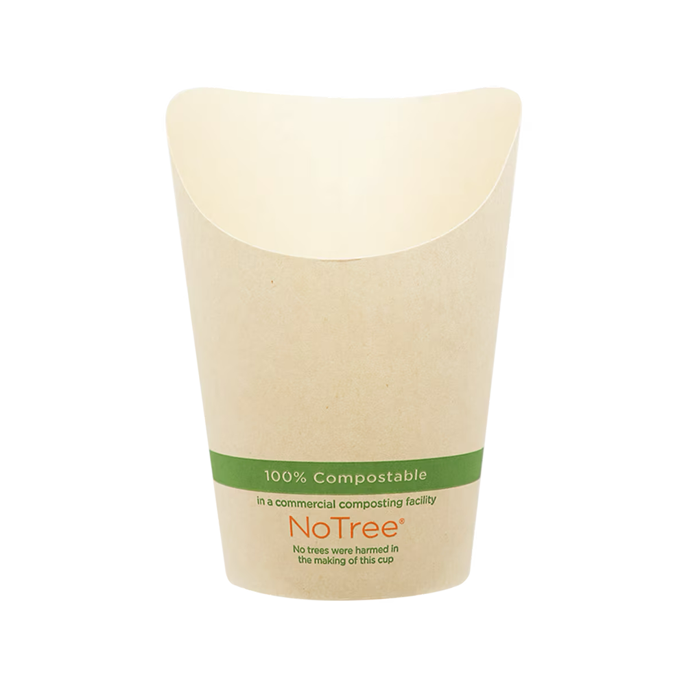 NoTree® 12 oz French Fry Paper Scoop Cup