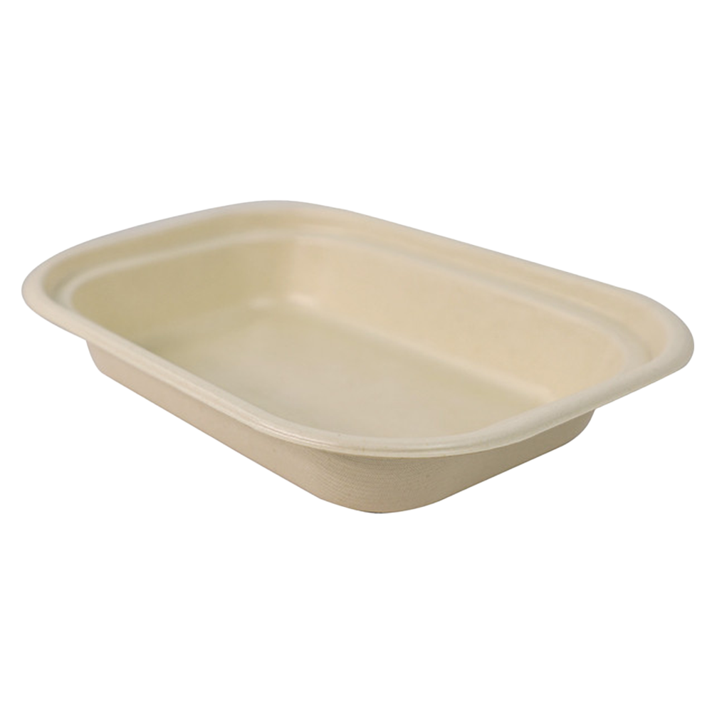 8x6x1.5" (17 oz) Fiber Container, Laminated