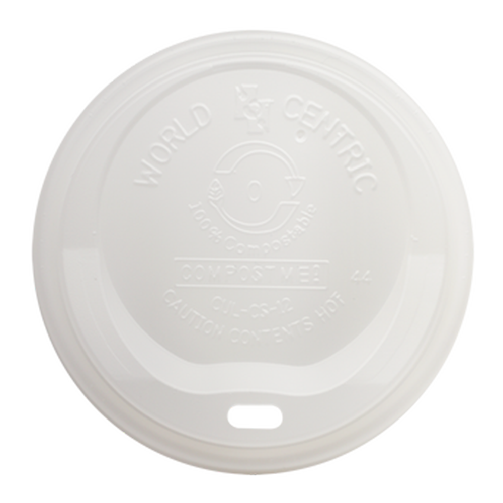 Lid - 10-20 oz Paper Hot Cups, CPLA