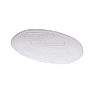 Lid - Small Burrito Bowls (18 oz), Clear PLA, Vented