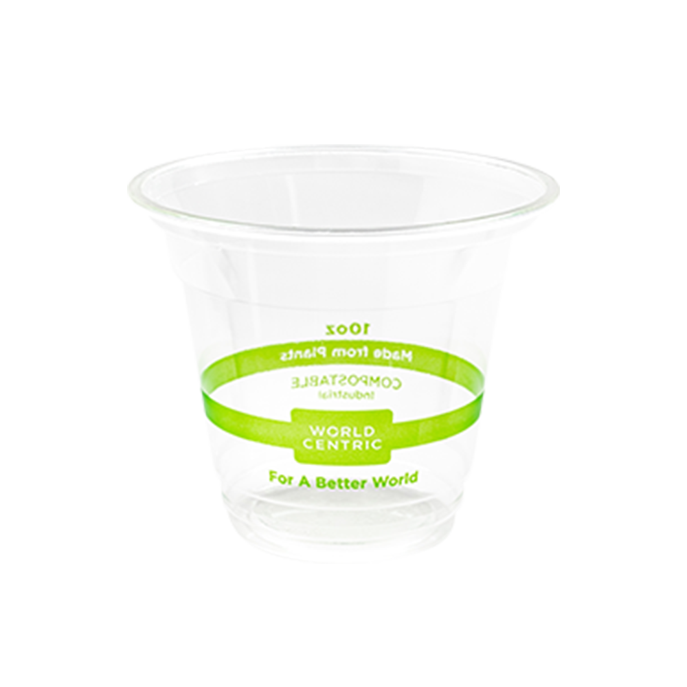 10 oz Cold Cup, Clear PLA