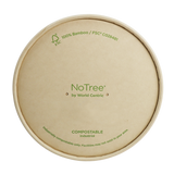 NoTree® Paper Lid - 24-32 oz NoTree® Wide Paper Bowls