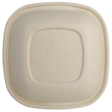 Fiber Lid - 24-48 oz Square Fiber Bowls