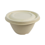 Fiber Lid - 12 oz Fiber Barrel Bowls