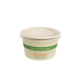 Flat Lid - 4-9 oz Cold Cups and 2 oz Squat Portion Cup, Clear PLA