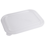 Lid - 10x7.5" Fiber Containers, Clear PLA