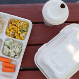 Fiber Sip Lid - 12-22 oz Paper Cold Cups