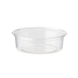 2 oz Portion Cup, Squat, Clear PLA