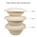 Fiber Lid - 36-64 oz Fiber Bowls