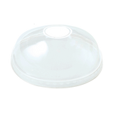 Dome Lid - 12-32 oz Paper Bowls, Clear PLA