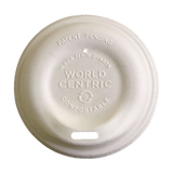 Fiber Lid - 8 oz Paper Hot Cups, Branded
