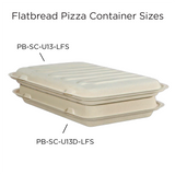 13x6x1" Flatbread Pizza Box