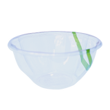 32 oz Salad Bowl, Clear PLA, Stripe