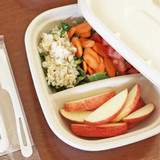 8.7x6.7x2" (24 oz) Fiber Box, 2–Compt