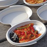 32 oz Fiber Burrito Bowl Clamshell