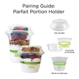 4 oz Portion Cup, Clear PLA