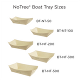 NoTree® 1 LB Paper Boat Tray