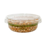 8 oz Round Deli Container, Clear PLA
