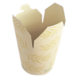 3.9x3.4x3.9” (26oz) NoTree Tall Takeout Container 