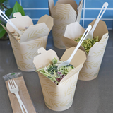 NoTree® 4.1x3.6x4.6” (32oz) Tall Takeout Container