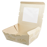NoTree® 7x5.7x2.5” (46 oz) #8 Container with Clear PLA Window