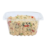 16 oz Rectangular Deli Container, Clear PLA