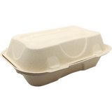 9x6x3" Fiber Hoagie Box, Laminated