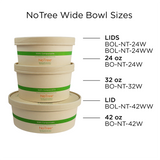 NoTree® 42 oz Wide Paper Bowl