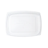 Lid - 24-32 oz Rectangular Deli Containers, Clear PLA