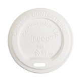 Lid - 8 oz Paper Hot Cups, CPLA