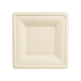 6" Fiber Square Plate