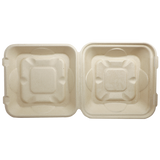 9x9x3" Fiber Clamshell