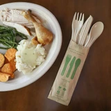 NoTree® 6" Assorted Cutlery with Napkin