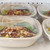 Lid - 24-48 oz Fiber Square Bowls, Clear PLA, Vented