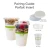 2 oz Parfait Insert, Clear PLA