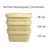 NoTree® Paper Lid - 16-32 oz Rectangular NoTree® Paper Containers