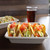 8x8" Fiber Linear Takeout Container