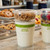 Flat Lid - 4-9 oz Cold Cups and 2 oz Squat Portion Cup, Clear PLA