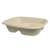 7x5x1.5” Fiber Nacho Tray, 2-Compt