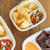 7x5x1.5” Fiber Nacho Tray, 2-Compt
