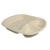 9x8x1.5" Fiber Nacho Tray, 3-Compt