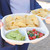 9x8x1.5" Fiber Nacho Tray, 3-Compt