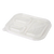 Lid - 10x7.5" Fiber Containers, Clear PLA, 3-Compt
