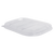 Lid - 8x6" Fiber Containers, Clear PLA, 2-Compt
