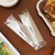 6" Assorted TPLA Cutlery with Napkin, Wrapped